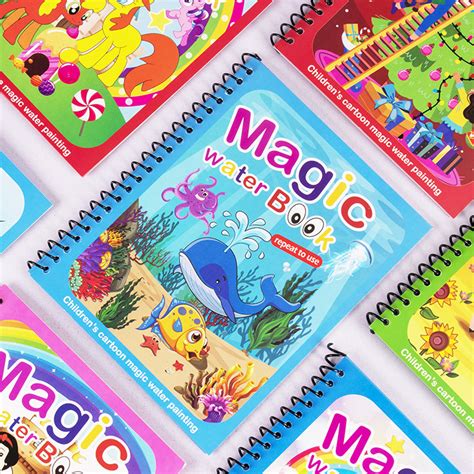Magic marker activity books